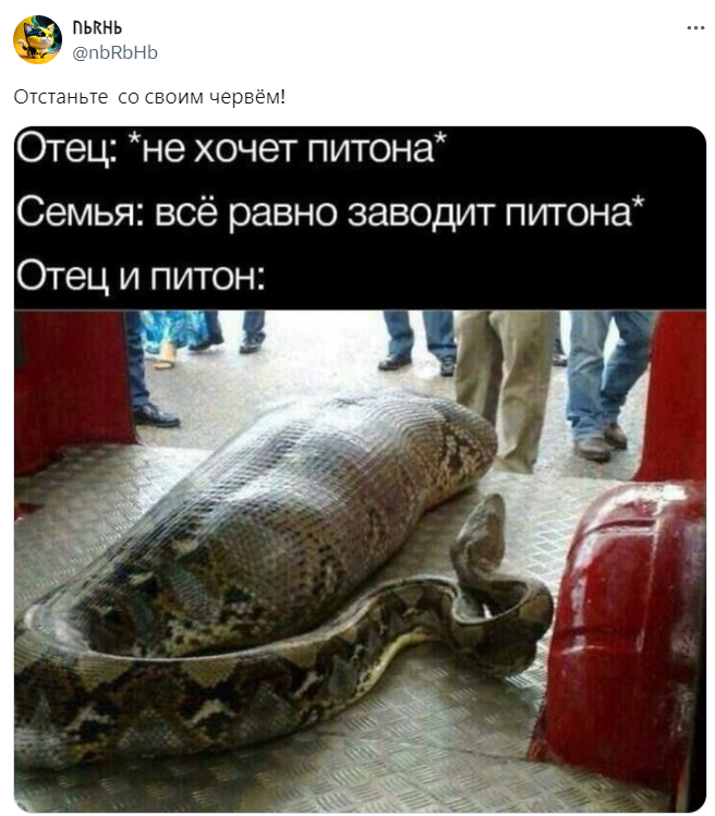 Ты бы любил меня, если бы я была червем?