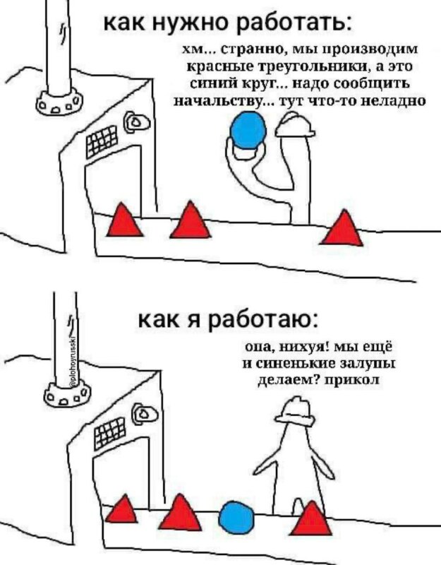 Круг на заводе треугольников