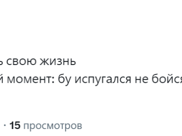 Бу испугался не бойся