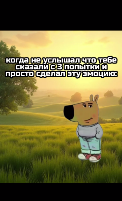 Просто чиловый парень