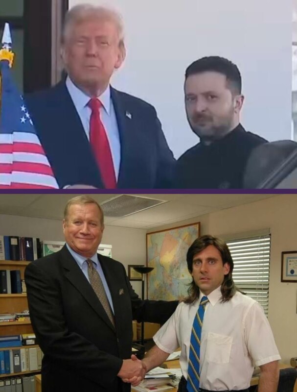 Зеленский и Трамп Зеленский и Трамп