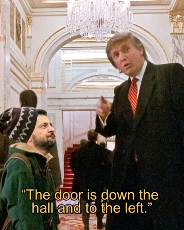Зеленский и Трамп Зеленский и Трамп