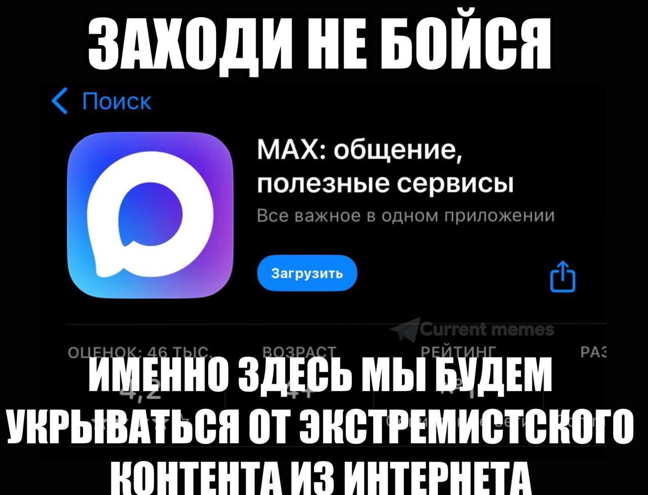 Мессенджер max мемы