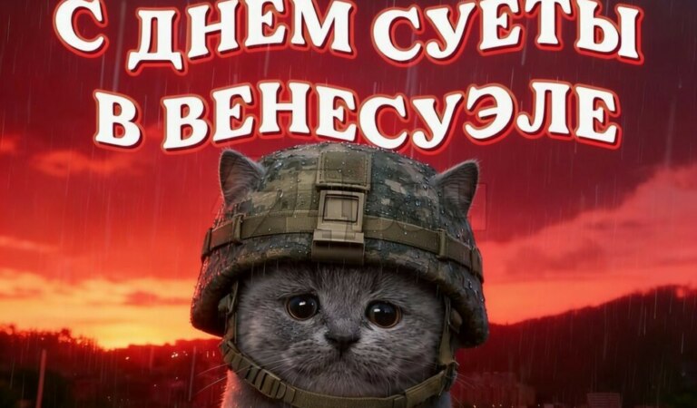 Каракас за 3 часа. Война США и Венесуэлы в мемах